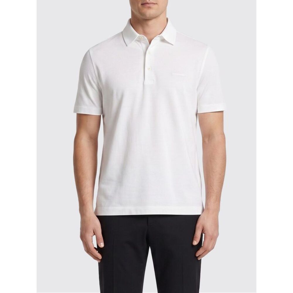 Zegna Polo Shirt Men White
